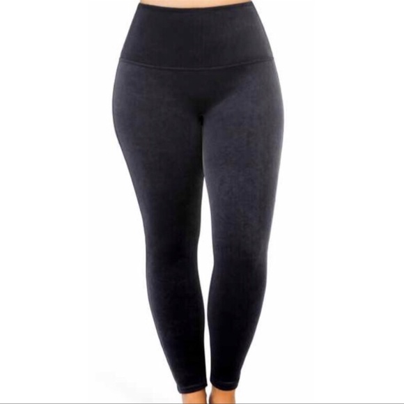 Spanx Shape Velvet High Waist Leggings Moon Shadow 2X - Picture 1 of 12